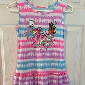 Dreamworks Trolls World Tour Size 10-12 Dress